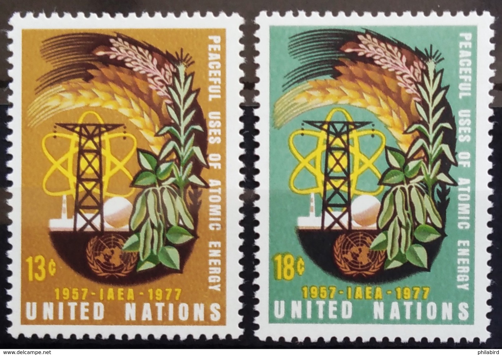 NATIONS-UNIS  NEW YORK                   N° 281/282                     NEUF** - Nuevos