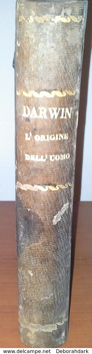 LIBRO L'ORIGINE DELL'UOMO La Scelta In Rapporto Col Sesso DI CARLO DARWIN - Medecine, Psychology