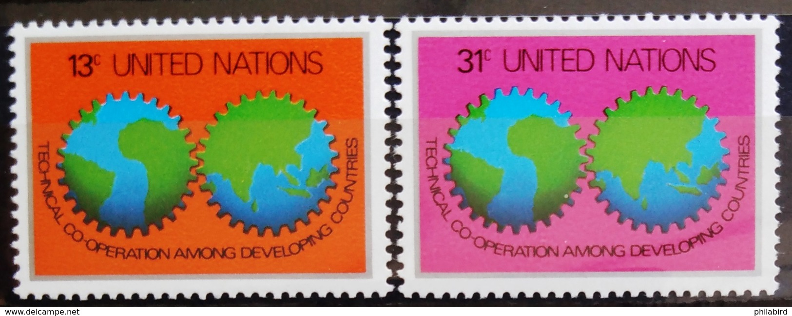 NATIONS-UNIS  NEW YORK                   N° 294/295                     NEUF** - Nuovi