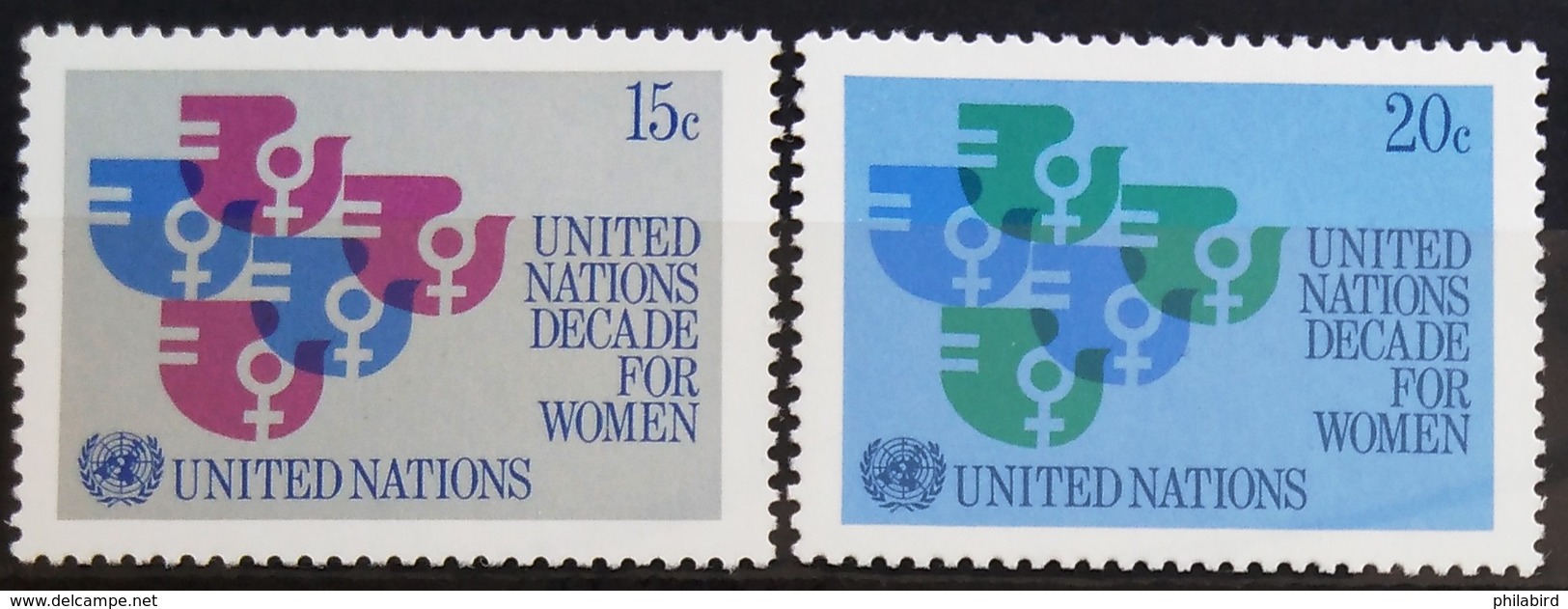 NATIONS-UNIS  NEW YORK                   N° 310/311                     NEUF** - Neufs