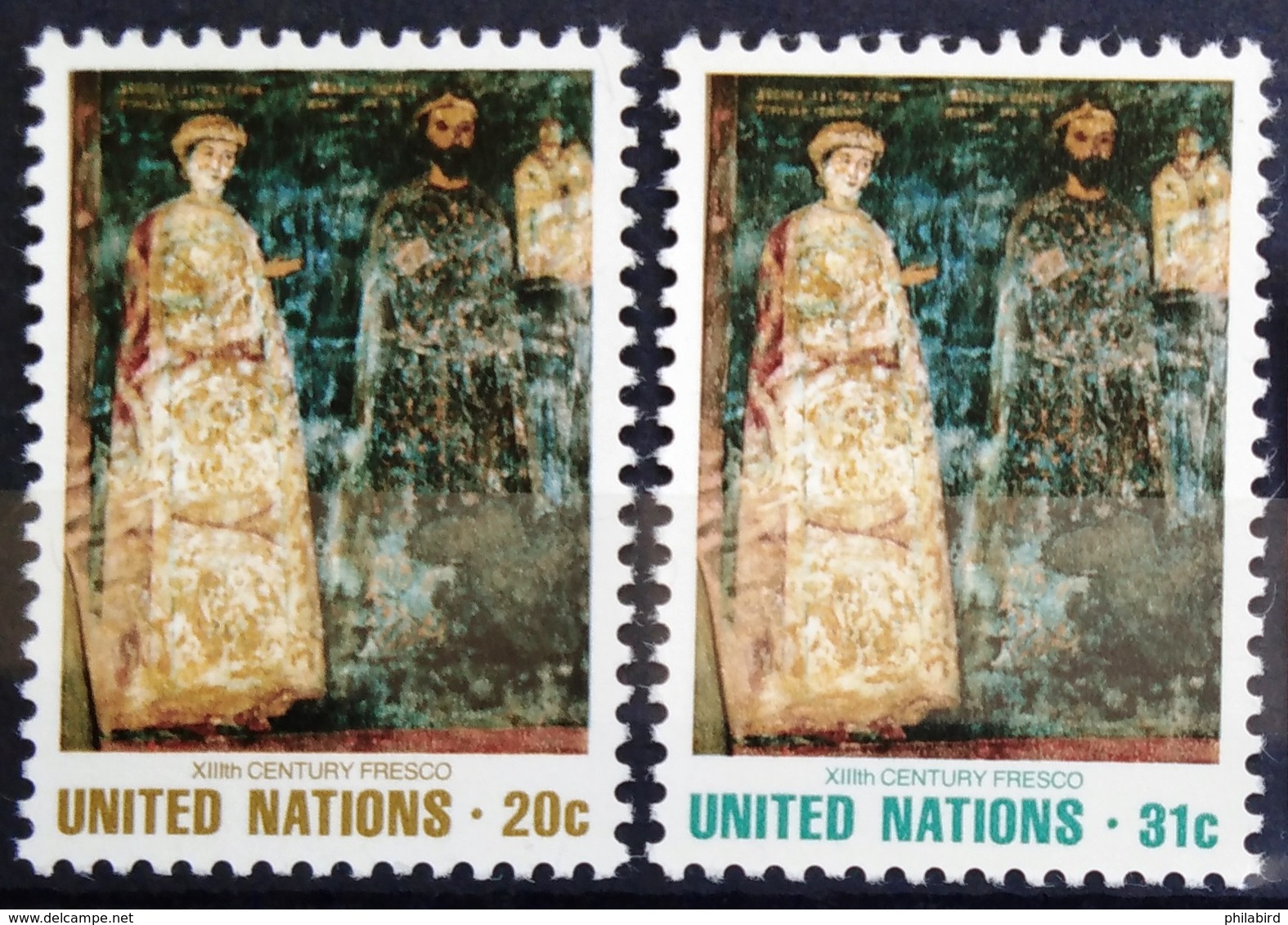 NATIONS-UNIS  NEW YORK                   N° 337/338                     NEUF** - Unused Stamps