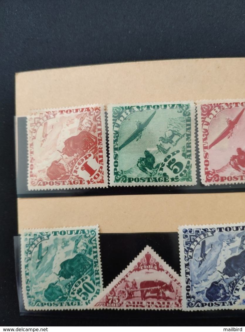 TUVA Air Mail Postage 1934 Animal Series - Touva