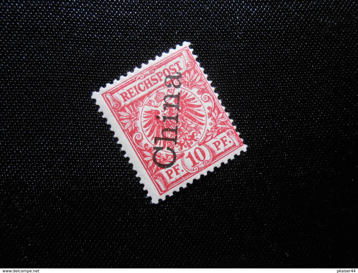 D.R.Mi 3 Lla  10Pf*MLH - Deutsche Auslandspostämter (CHINA) 1898 - Mi 7,00€ - Geprüft Jäschke BPP (ric) - China (offices)