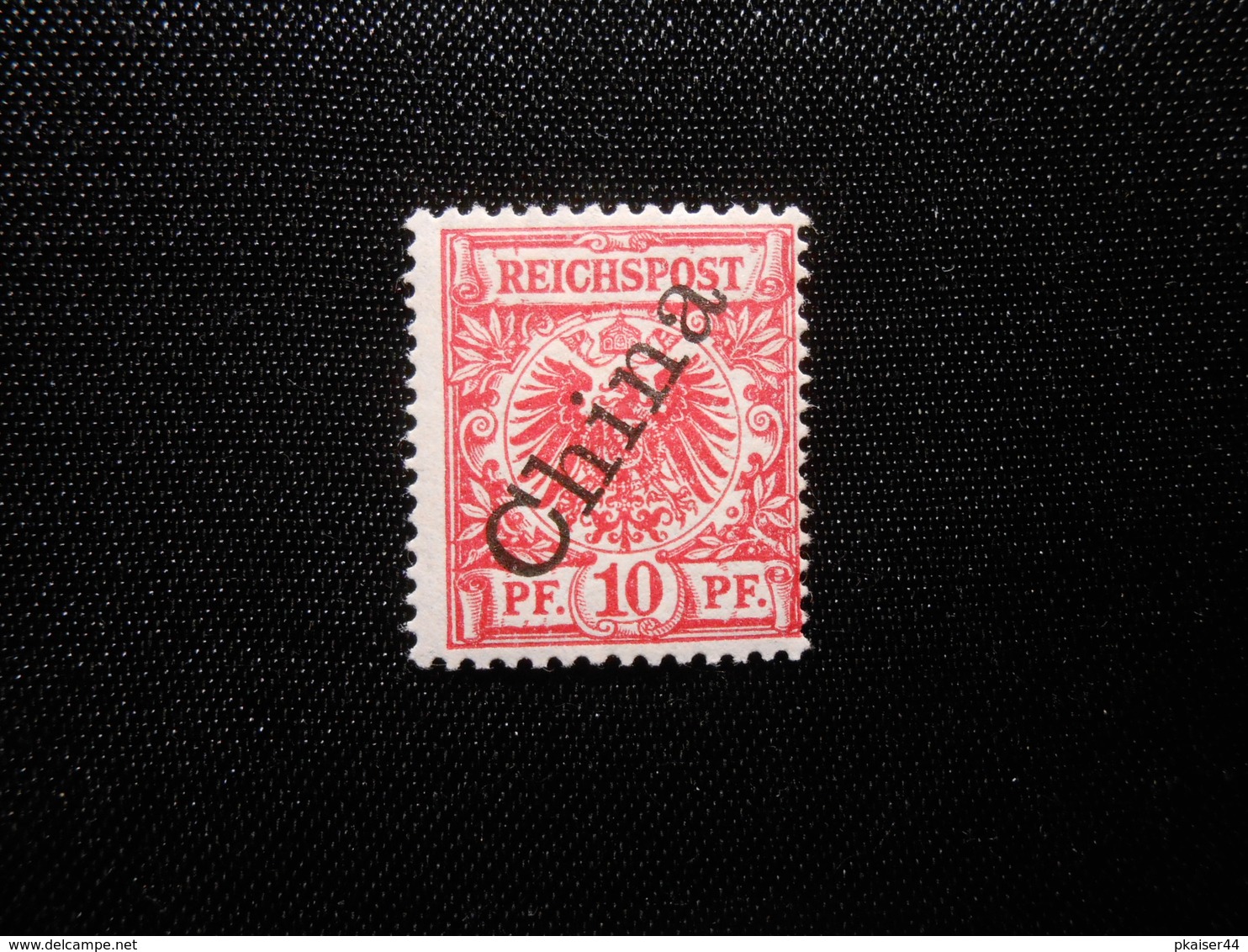 D.R.Mi 3 Lla  10Pf*MLH - Deutsche Auslandspostämter (CHINA) 1898 - Mi 7,00€ - Geprüft Jäschke BPP (ric) - China (offices)