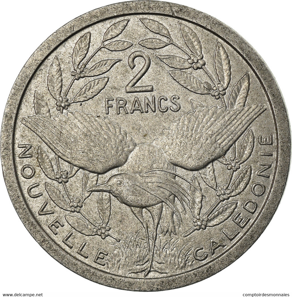 Monnaie, Nouvelle-Calédonie, 2 Francs, 1982, Paris, TTB, Aluminium, KM:14 - Nieuw-Caledonië