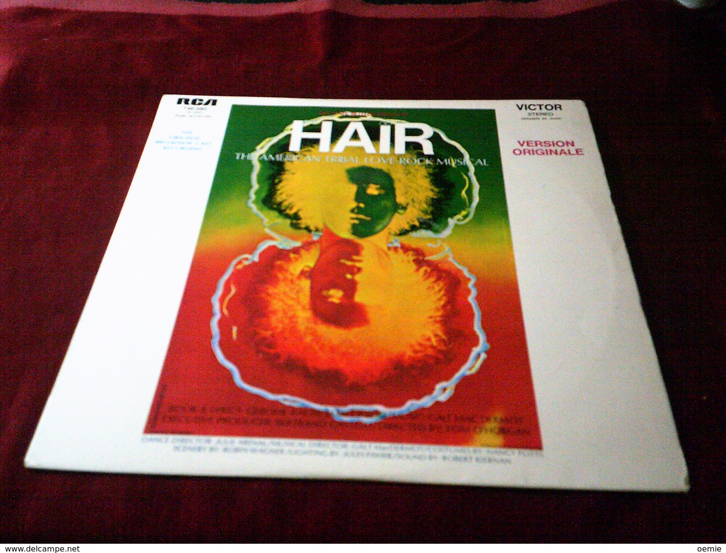 BOF  °  HAIR   VERSION ORIGINAL  1969 - Musicals