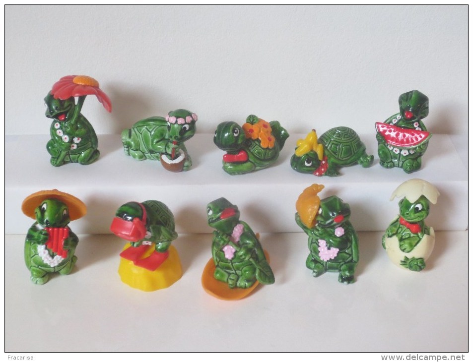 KINDER: SERIE LES FANTASTIQUES TINY TORTUES - 1993 - Monoblocs