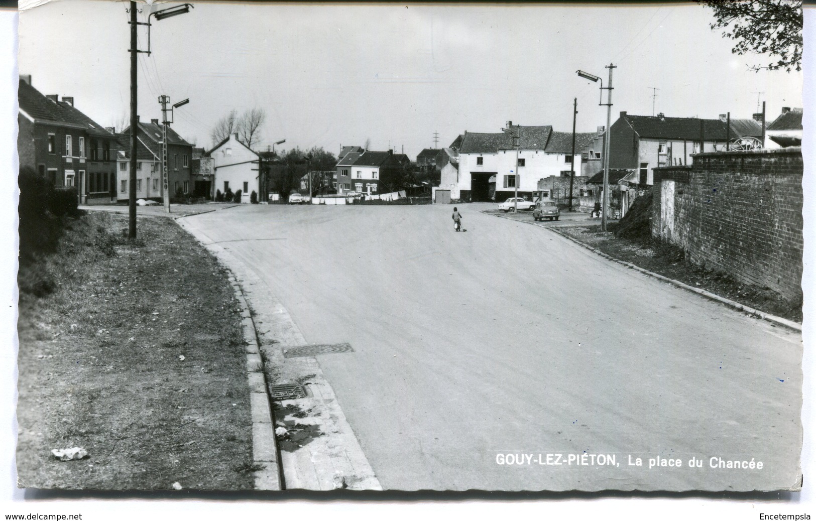 CPA - Carte Postale - Belgique - Gouy Lez Piéton - La Place Du Chancée  (I12472) - Courcelles