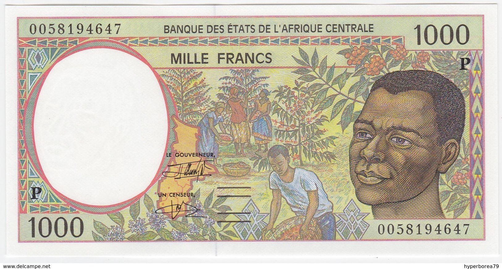 Central Africa ( Chad ) P 602P G - 1000 Francs 2000 - UNC - Chad