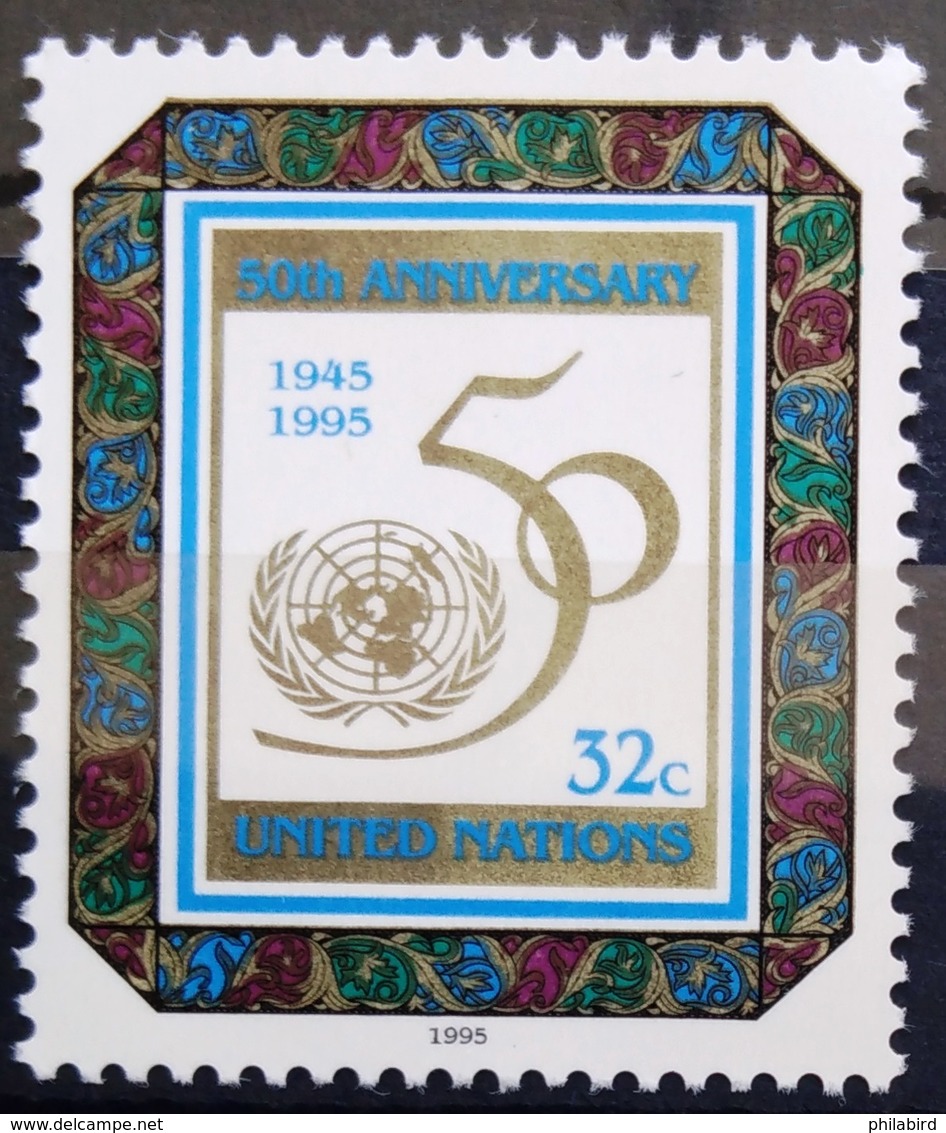 NATIONS-UNIS  NEW YORK                   N° 667                      NEUF** - Unused Stamps