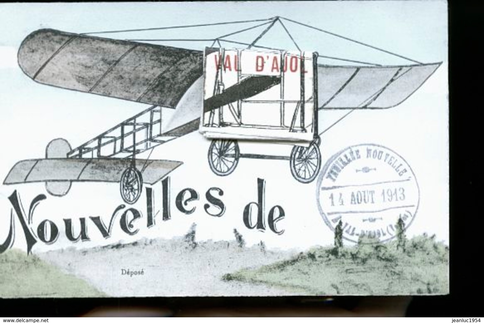 VAL D AJOL AEROPLANE CARTE SYSTEME - Altri & Non Classificati