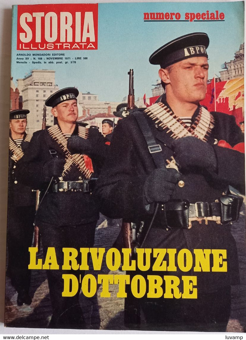 STORIA ILLUSTRATA -  RIVOLUZIONE DI OTTOBRE - N. 168 ( CART 77B) - History