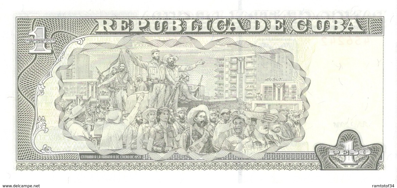 CUBA - 1 Peso 2006 - UNC - Cuba
