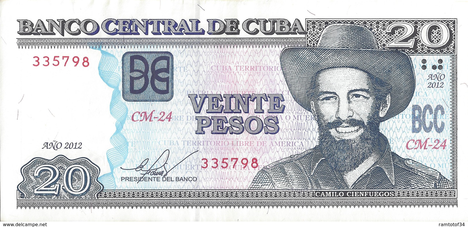 CUBA - 20 Pesos 2012 (335798) - Cuba