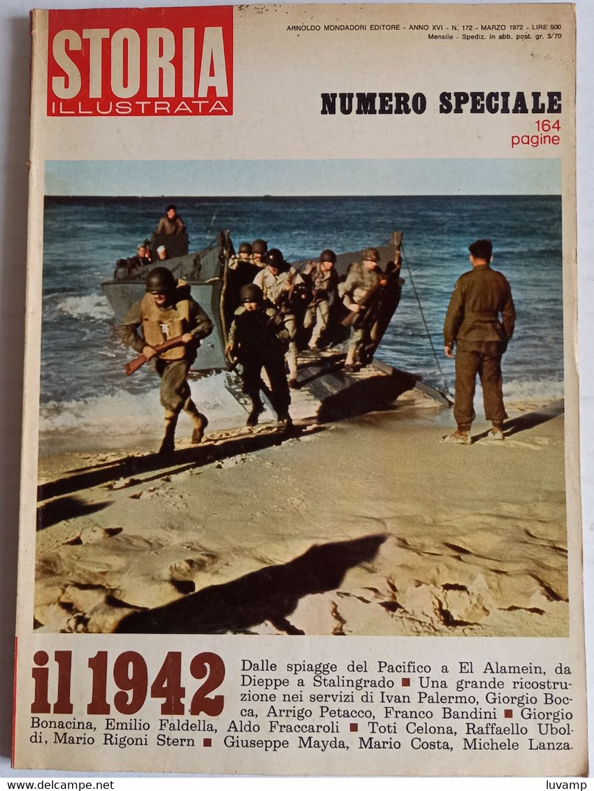 STORIA ILLUSTRATA -  IL 1942 NUMERO SPECIALE - N. 182 ( CART 77B) - Storia