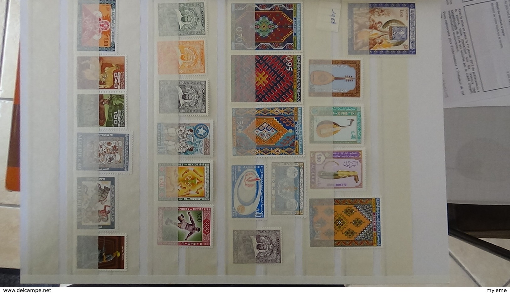 C91 Très Belle Collection Timbres Et Blocs ** D'Algérie, Bénion Et Burkina Fasso Dont Bonnes Petites Valeurs !!! - Collections (en Albums)