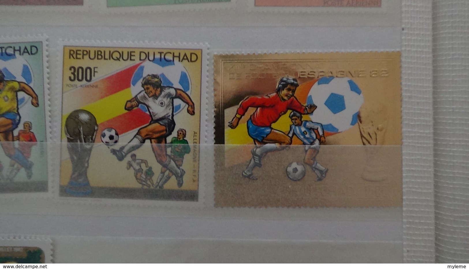C92 Très belle collection timbres et blocs ** du Tchad et du Togo dont bonnes petites valeurs !!!