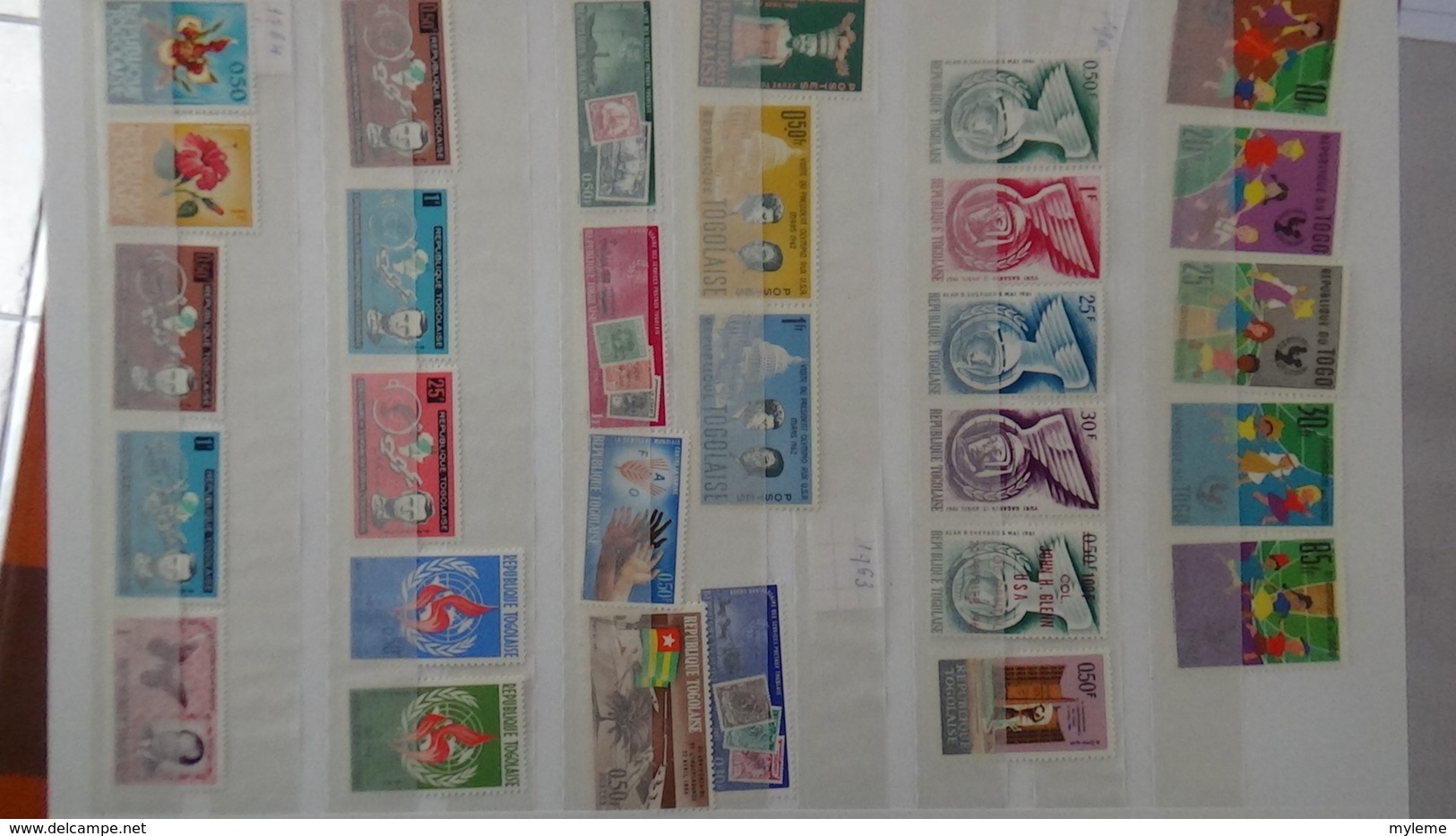 C92 Très belle collection timbres et blocs ** du Tchad et du Togo dont bonnes petites valeurs !!!