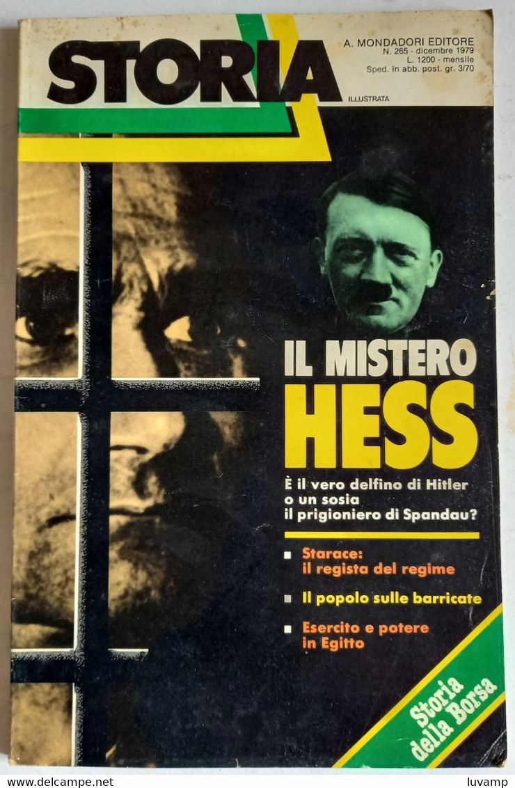 STORIA ILLUSTRATA -    IL MISTERO HESS- N. 265 ( CART 77B) - History