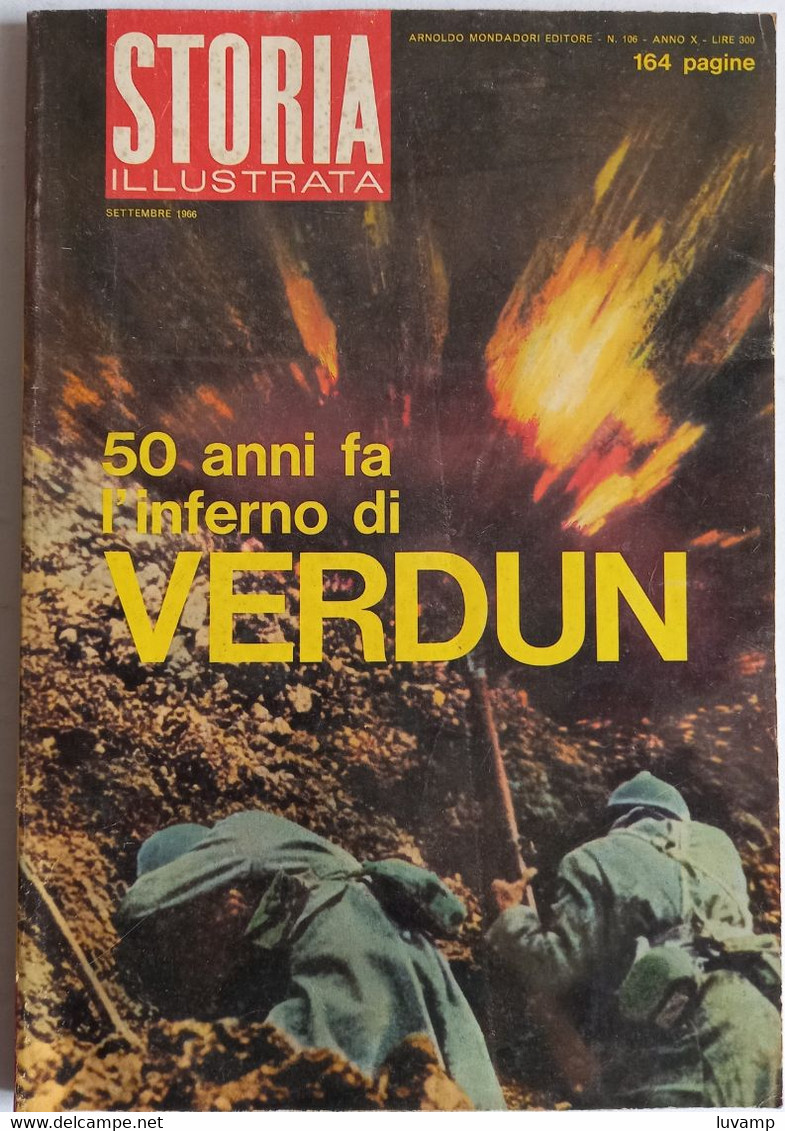 STORIA ILLUSTRATA -  INFERNO DI VERDUN - N.  106 ( CART 77B) - Geschichte