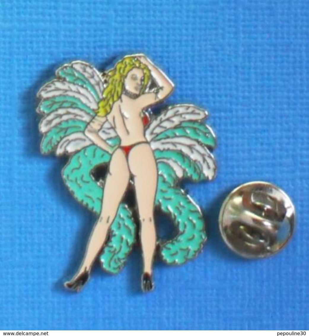 1 PIN'S //  ** PIN-UP / CABARET MOULIN ROUGE / FOLIES BERGERES & CRAZY HORSE ** . (© Qualité Collectors Série Limitée) - Pin-ups