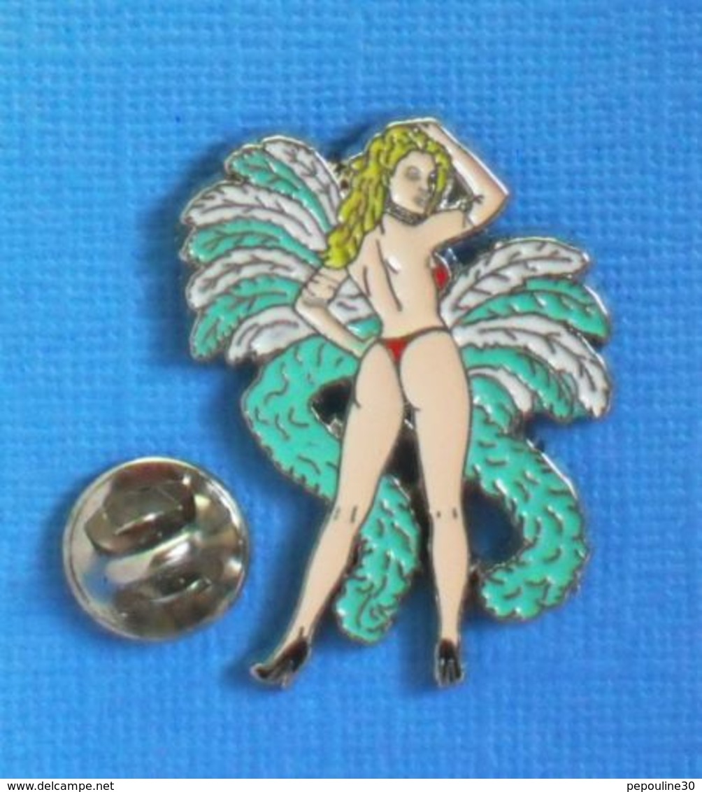 1 PIN'S //  ** PIN-UP / CABARET MOULIN ROUGE / FOLIES BERGERES & CRAZY HORSE ** . (© Qualité Collectors Série Limitée) - Pin-ups