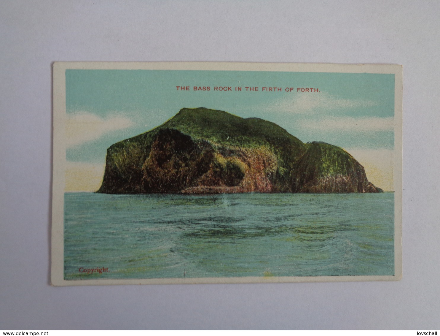 The Bass Rock In The Firth Of Forth. - East Lothian