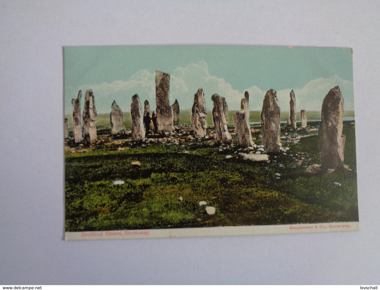 Stornoway. - Druidical Stones. - Shetland