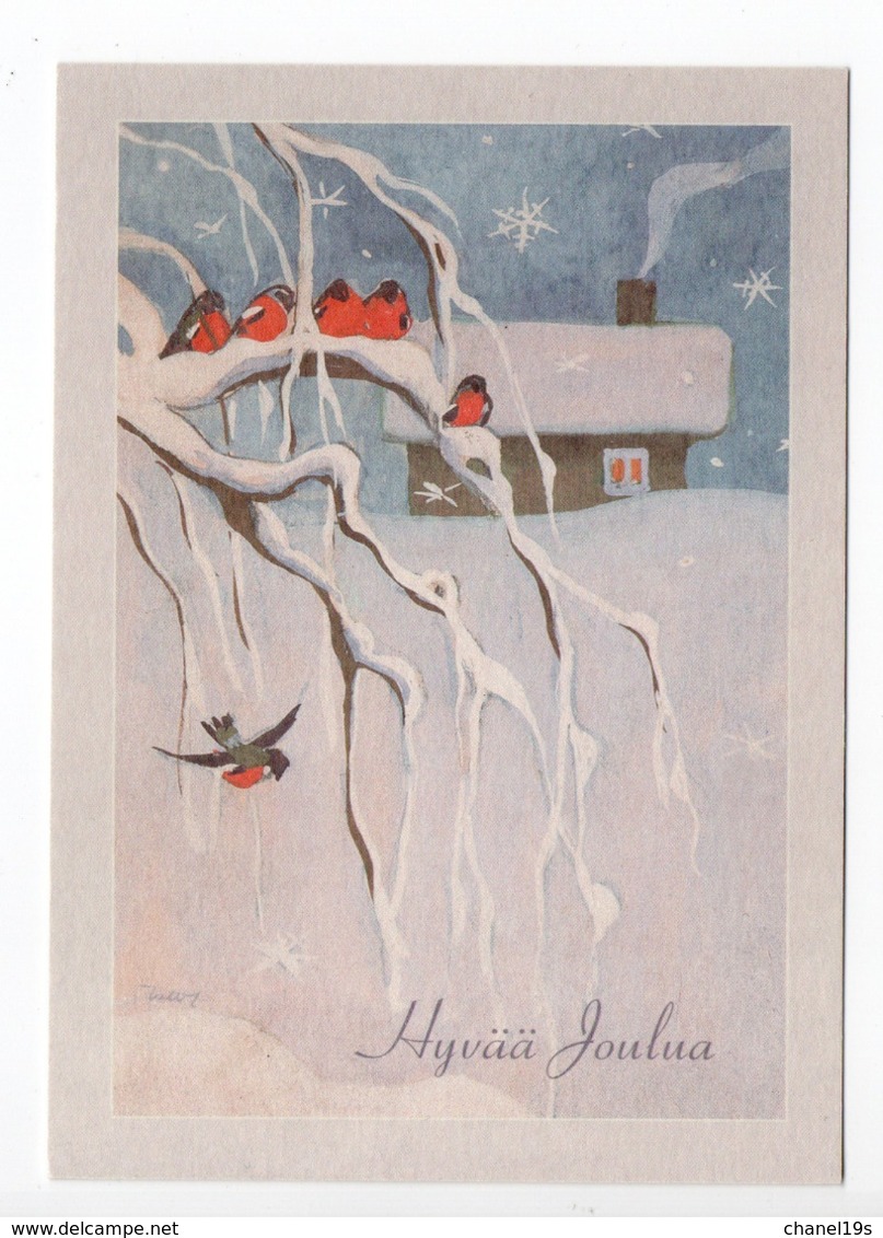 Postal Stationery RED CROSS - FINLAND - CHRISTMAS - BIRDS / BULLFINCHES - USED 2005 - STAMP BIRDS / BULLFINCHES - Postal Stationery