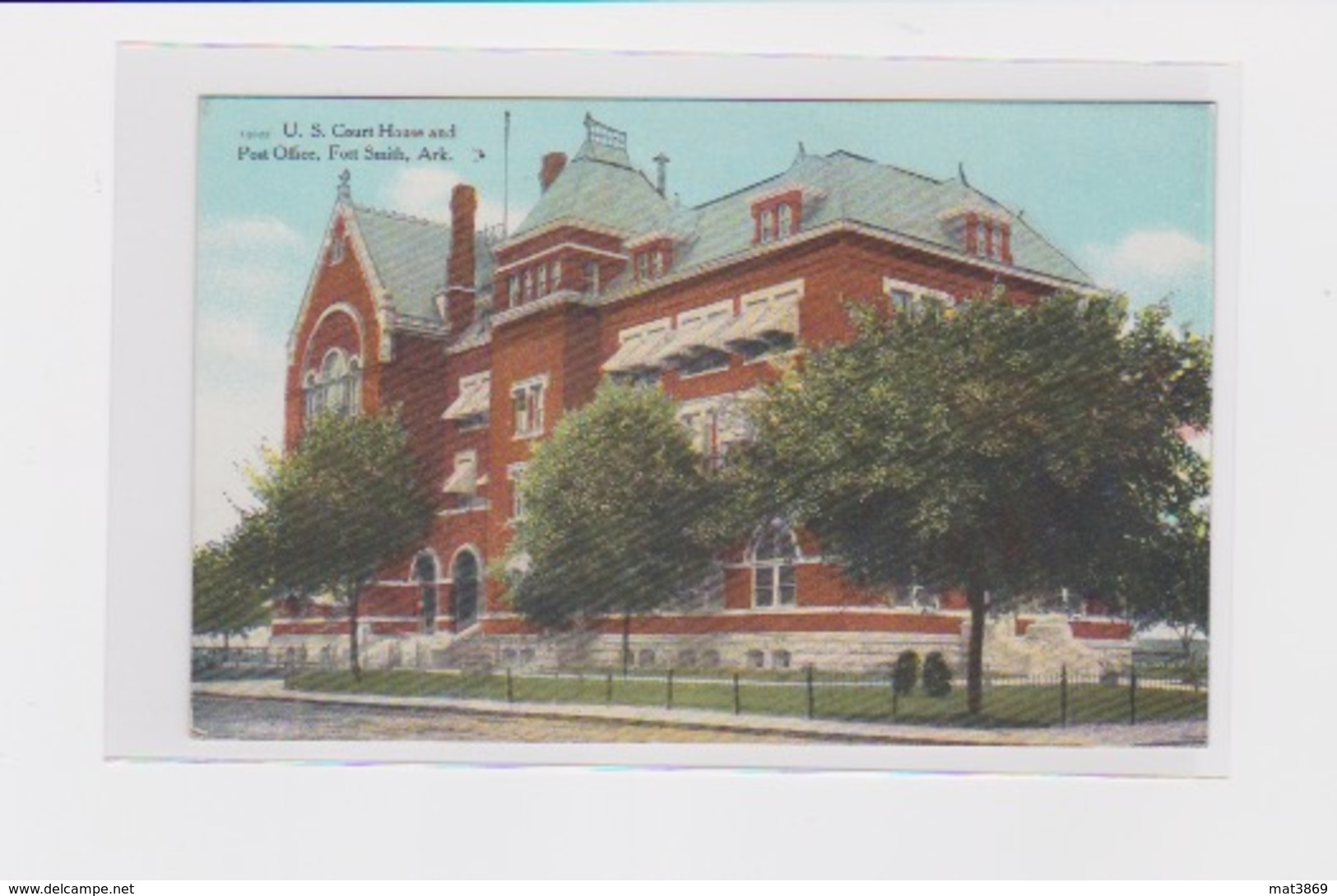 FORT SMITH ARKANSAS ARK POST OFFICE - Fort Smith