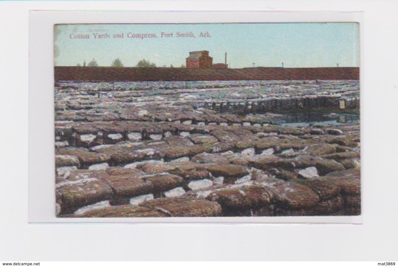 FORT SMITH ARKANSAS ARK COTTON YARDS COMPRESS - Fort Smith