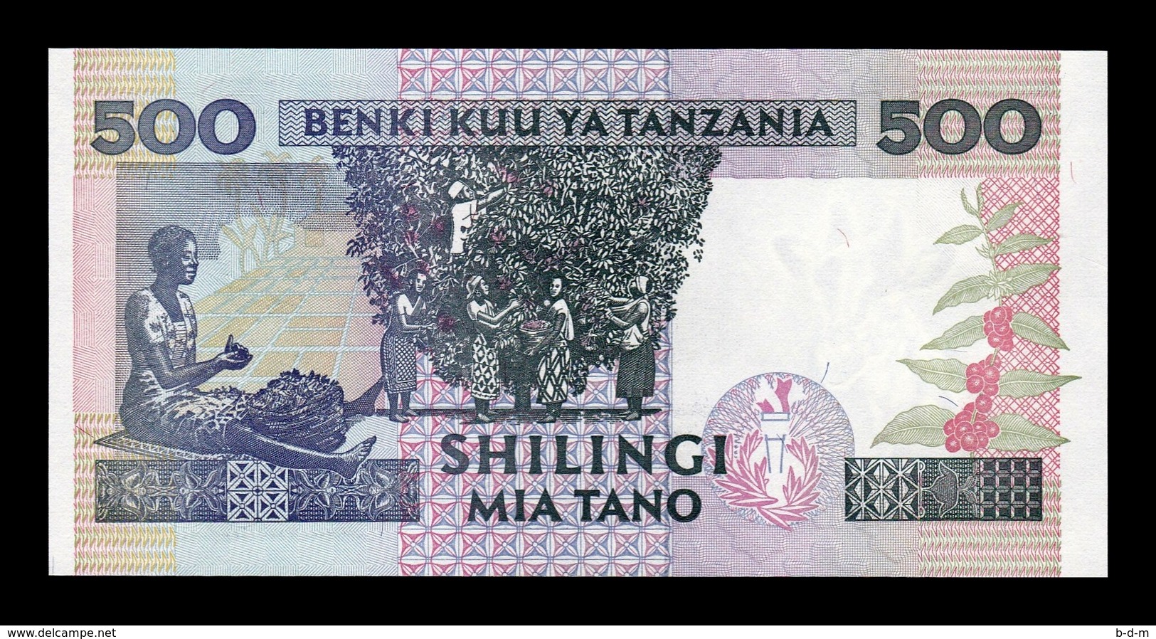 Tanzania 500 Shilingi Jirafa 1997 Pick 30 SC UNC - Tanzania