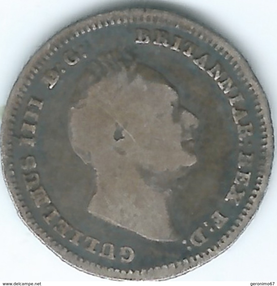 United Kingdom / Great Britain - 1837 - 4 Pence - William IV - KM723 - G. 4 Pence/ Groat