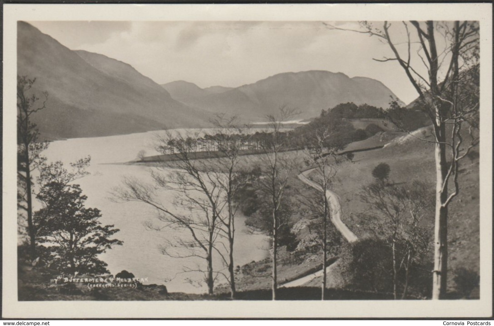 Buttermere & Melbreak, Cumberland, C.1920s - GP Abraham RP Postcard - Buttermere