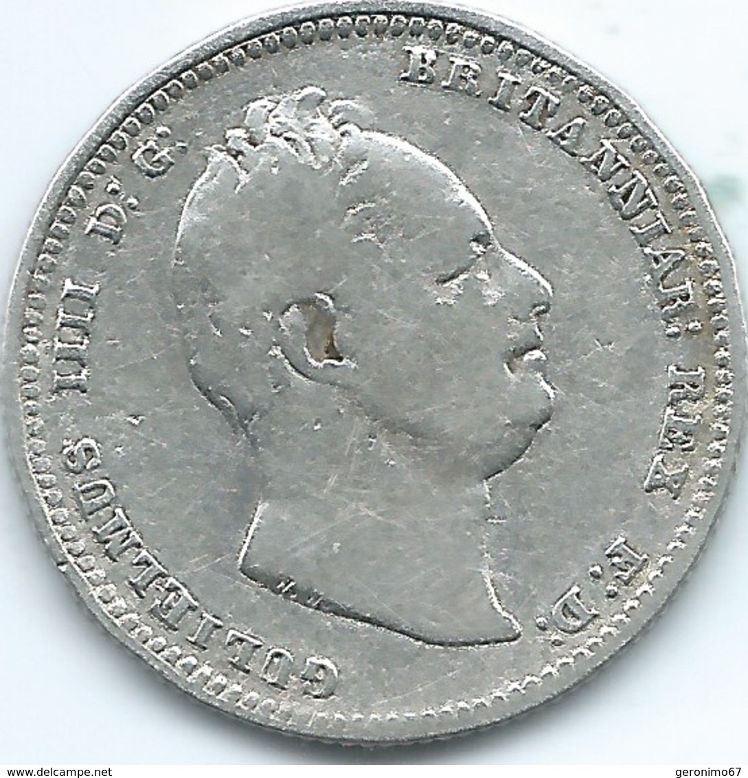 United Kingdom / Great Britain - 1834 - 1 Shilling - William IV - KM713 - I. 1 Shilling