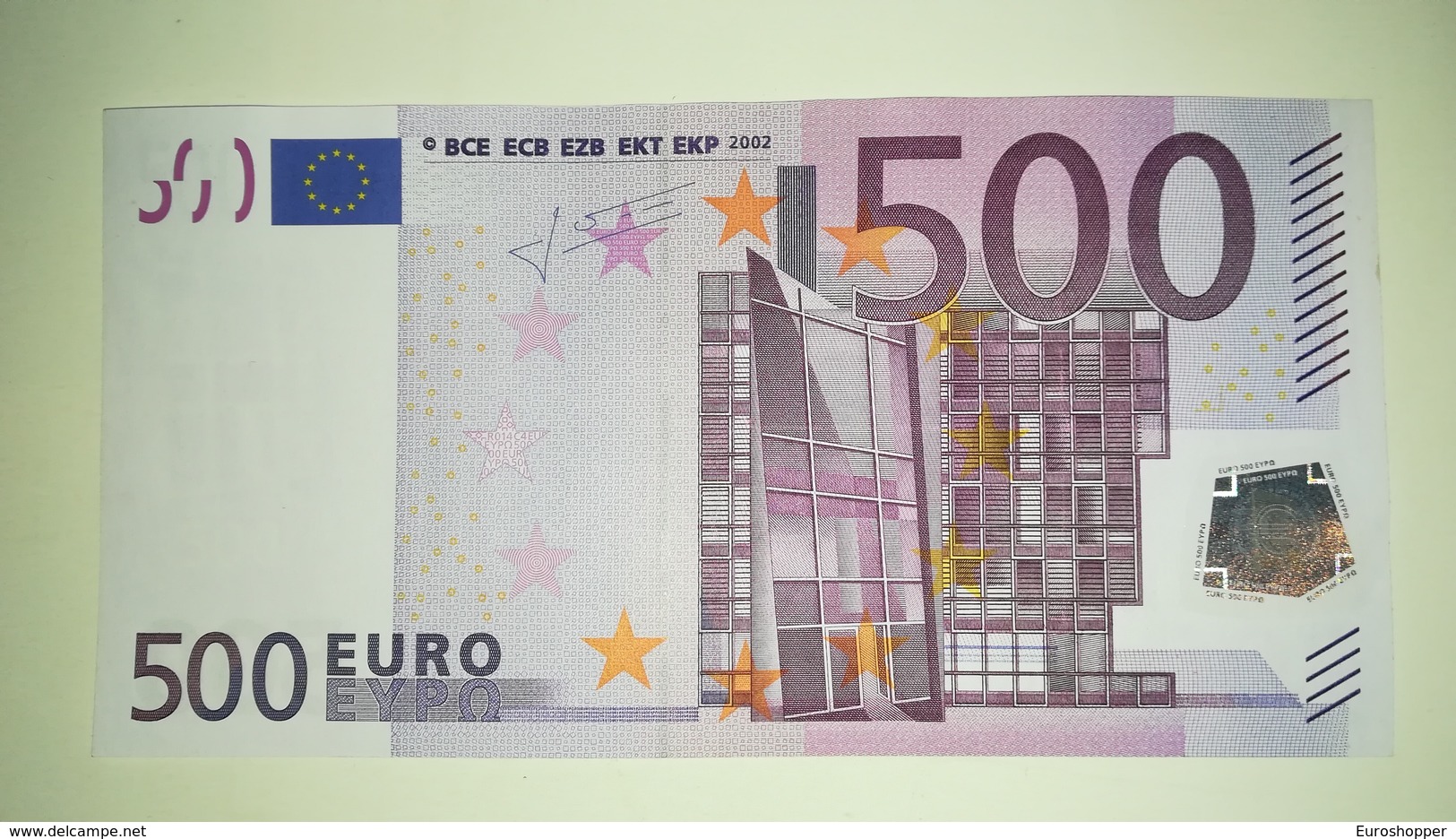 EURO-GERMANY 500 EURO (X) R014 Sign TRICHET - 500 Euro