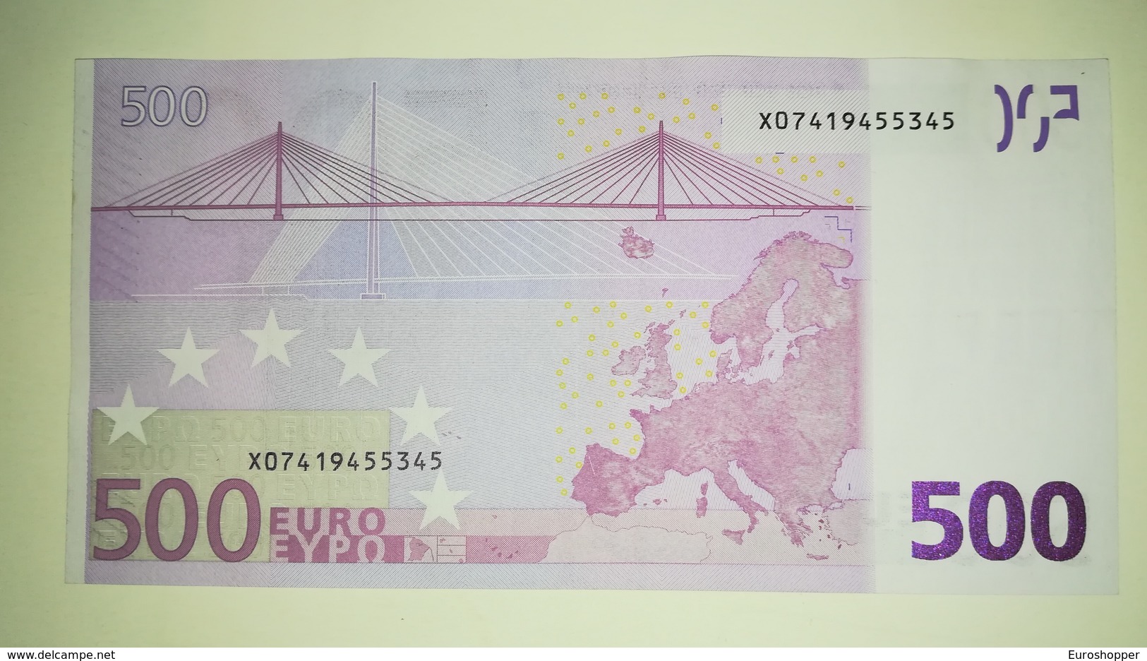 EURO-GERMANY 500 EURO (X) R014 Sign TRICHET - 500 Euro