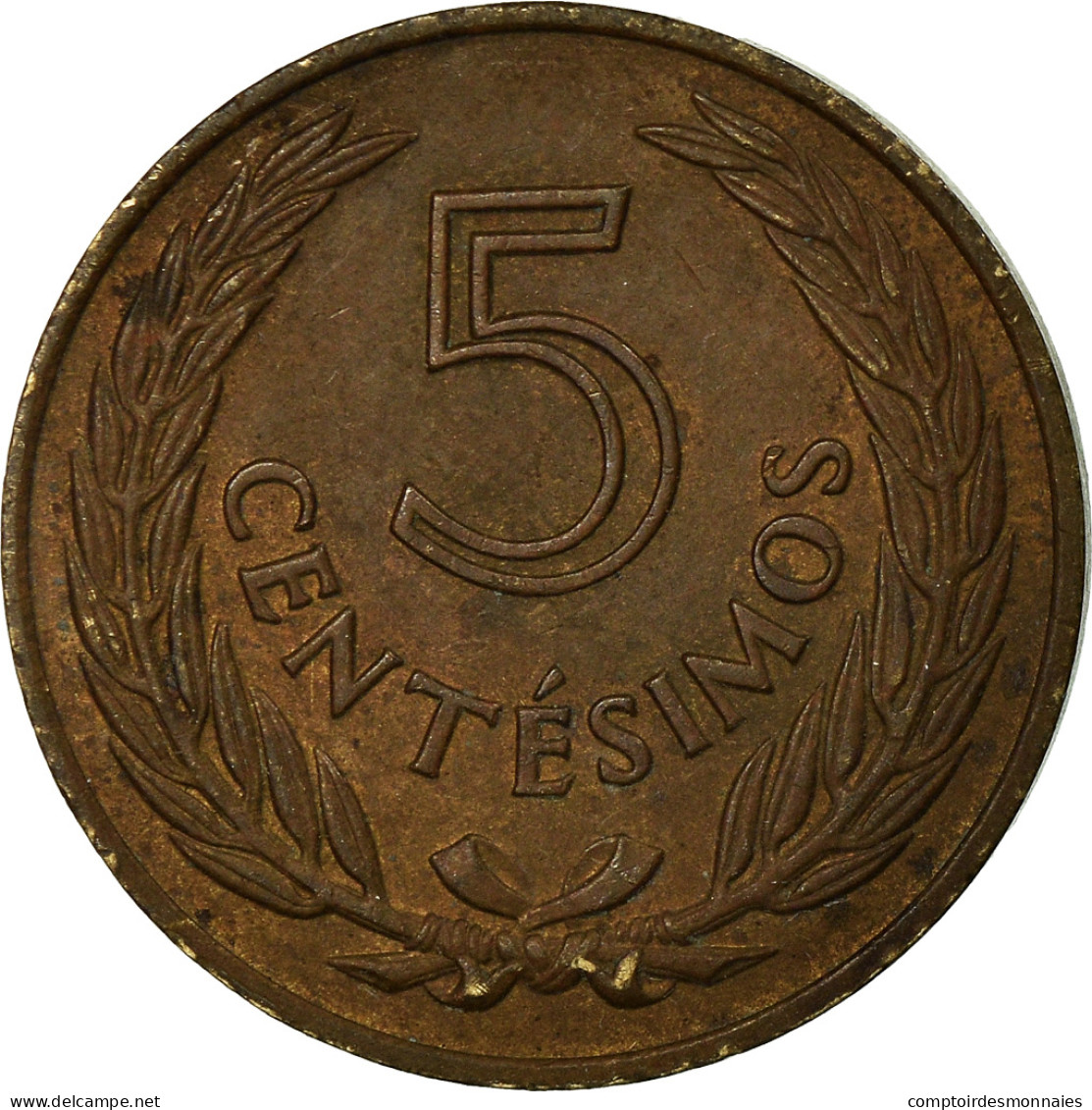 Monnaie, Uruguay, 5 Centesimos, 1960, TTB, Nickel-brass, KM:38 - Uruguay