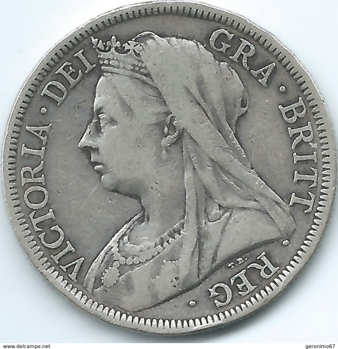 United Kingdom / Great Britain - 1901 - ½ Crown - Victoria - KM782 - K. 1/2 Crown