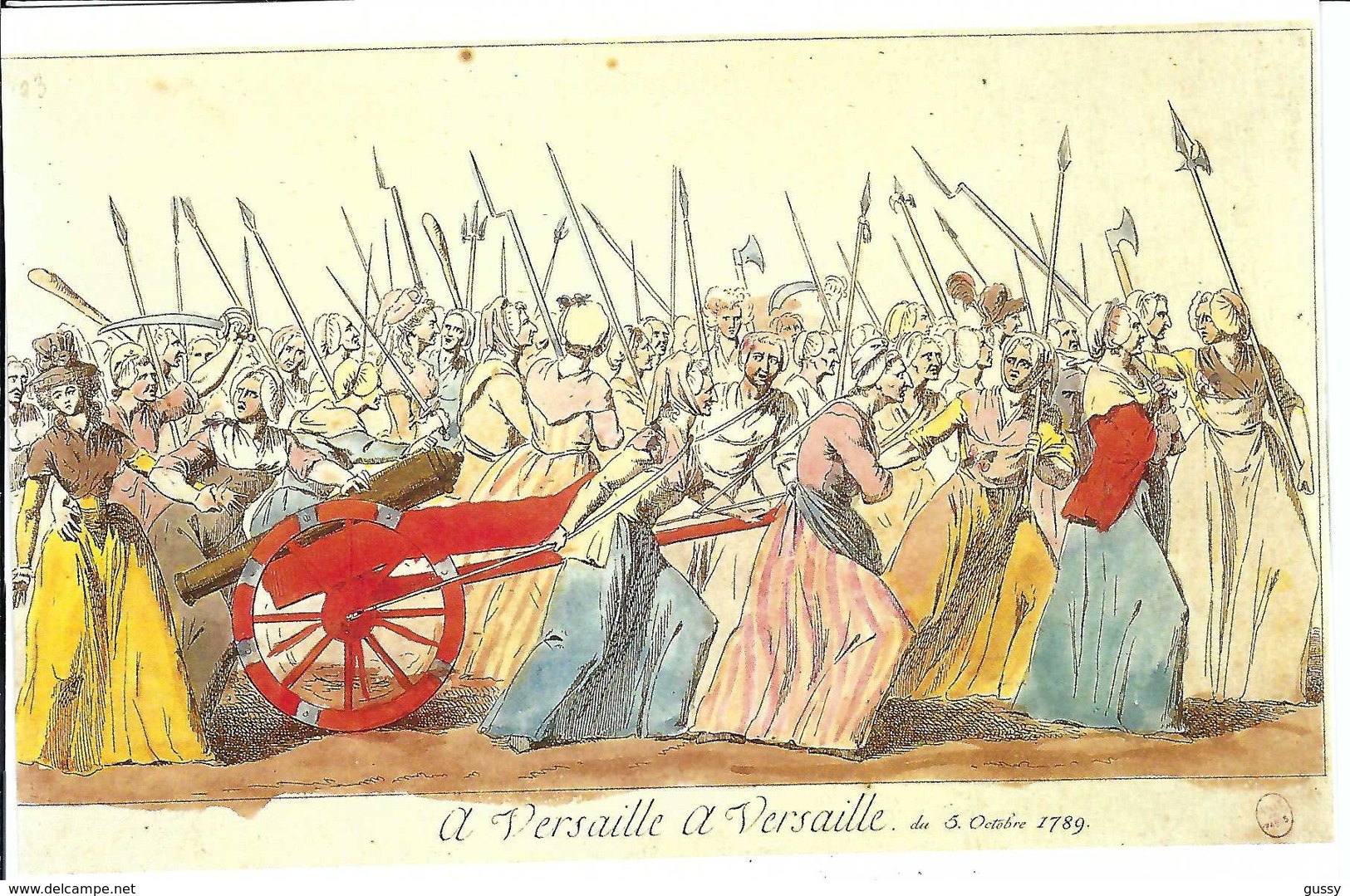 BICENTENAIRE DE LA REVOLUTION FRANCAISE 1789-1989: Jeu De 5 Cartes Souvenir Obl. 'Exposition ''Philexfrance '89''  TTB - Franz. Revolution