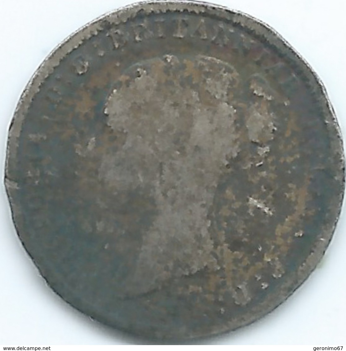 United Kingdom / Great Britain - 1884 - 3 Pence - Victoria - KM730 - Colonial Use In The West Indies - F. 3 Pence