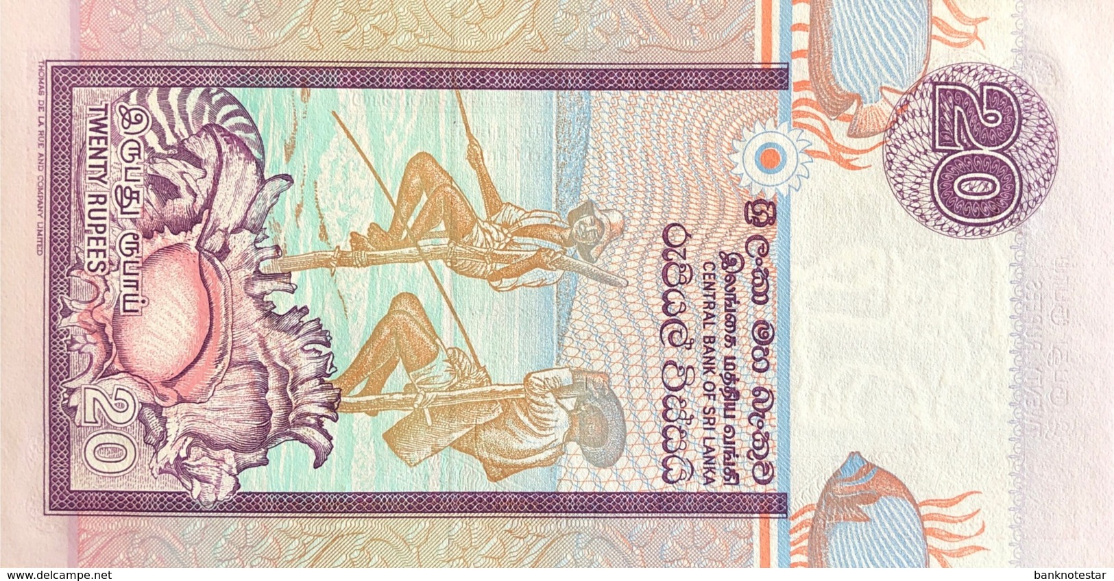 Sri Lanka 20 Rupees, P-103a (1.1.1991) - UNC - Sri Lanka