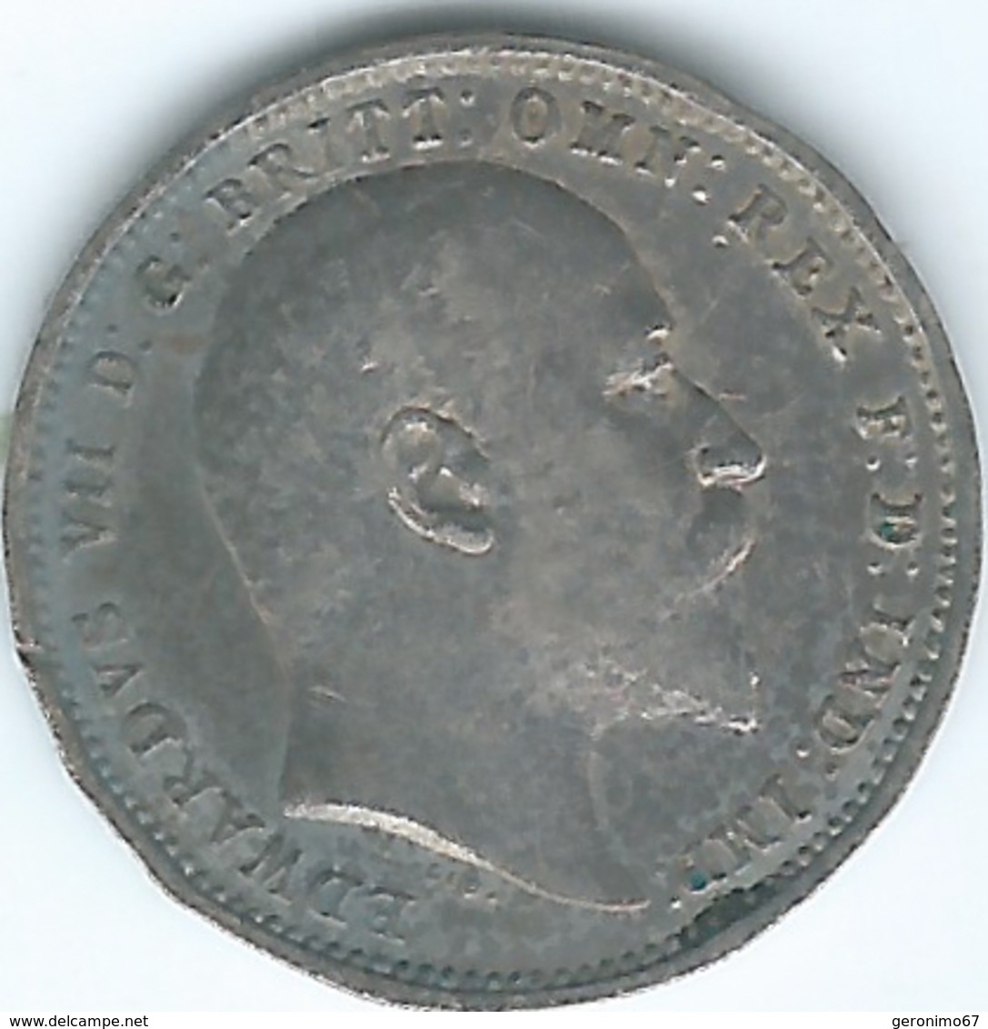 United Kingdom / Great Britain - 1904 - 4 Pence - Edward VII - KM798 - Only 12,000 Minted - G. 4 Pence/ Groat