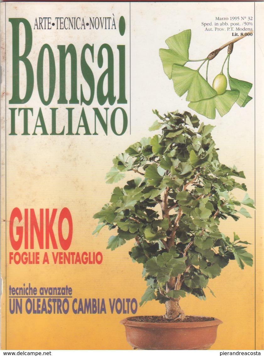 Bonsai Italiano. N. 32.  Marzo 1995 - Casa, Giardino, Cucina