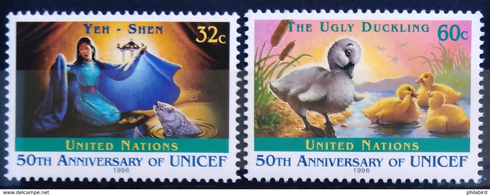 NATIONS-UNIS  NEW YORK                   N° 708/709                      NEUF** - Unused Stamps