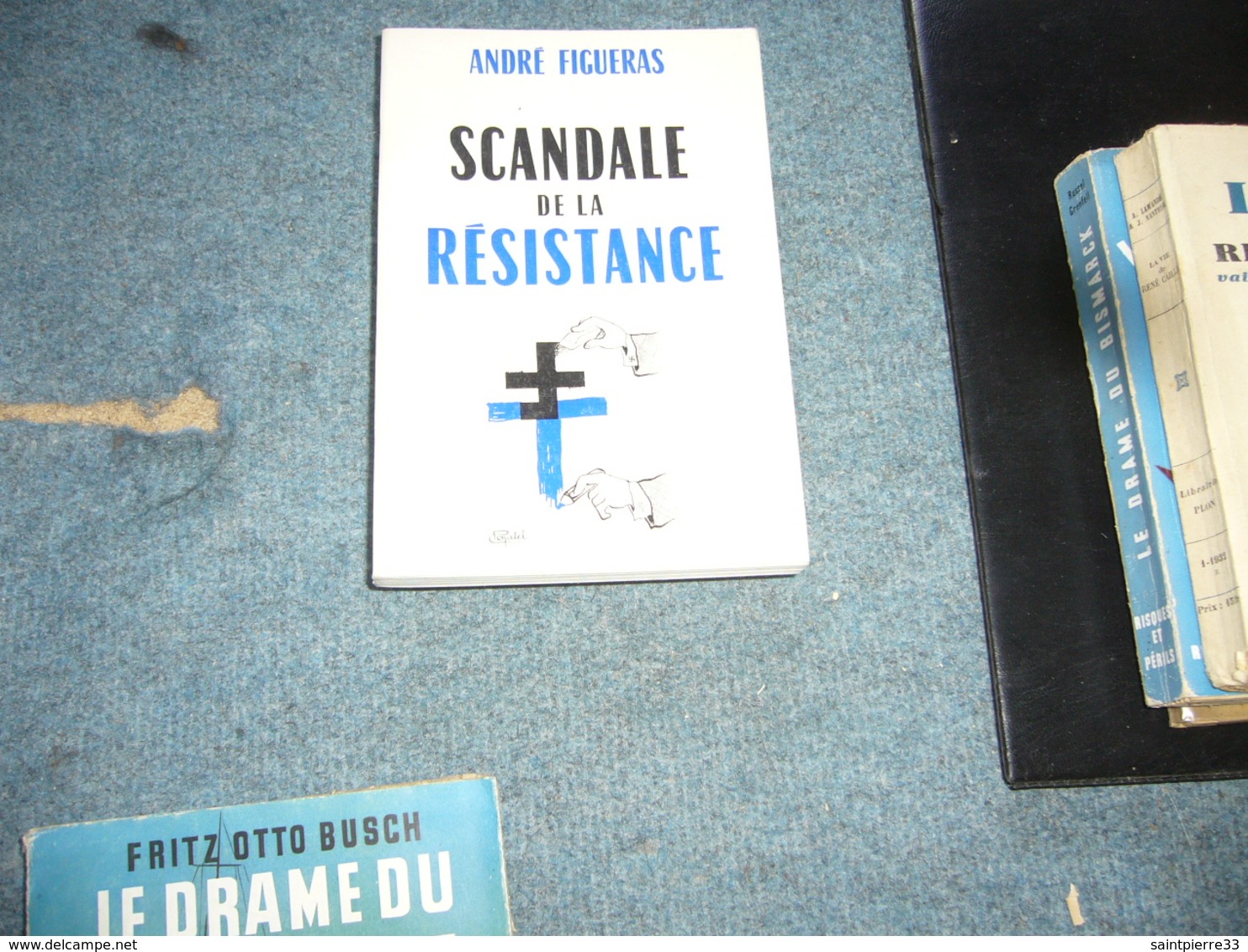 A. Figueras  Scandale De La Resistance Envoi Autographe - Guerre 1939-45