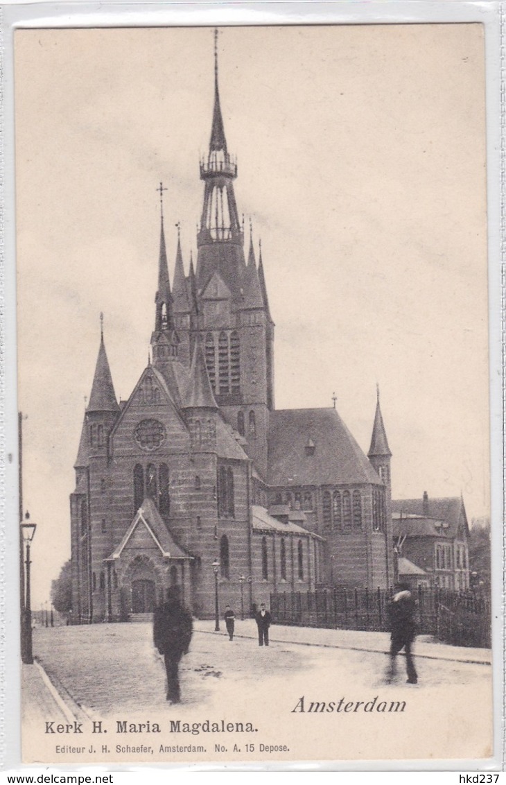 Amsterdam Kerk H. Maria Magdalena Levendig ± 1901    2401 - Amsterdam