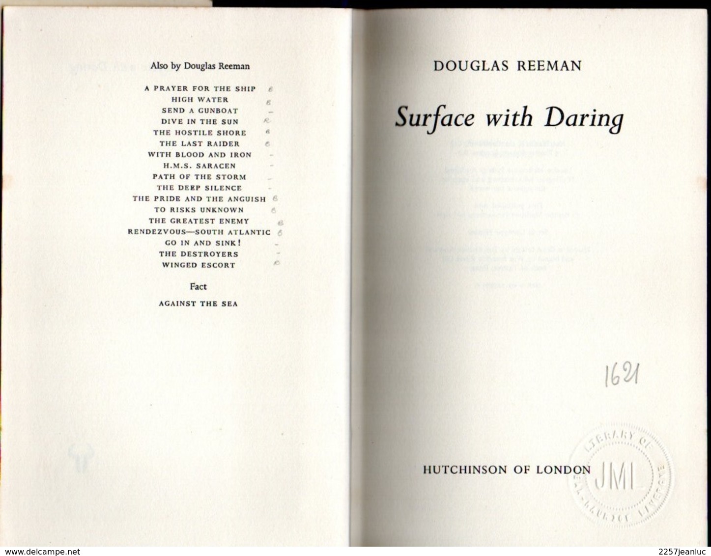 Douglas Reeman - Surface With Daring Published 1976 - War 1939-45