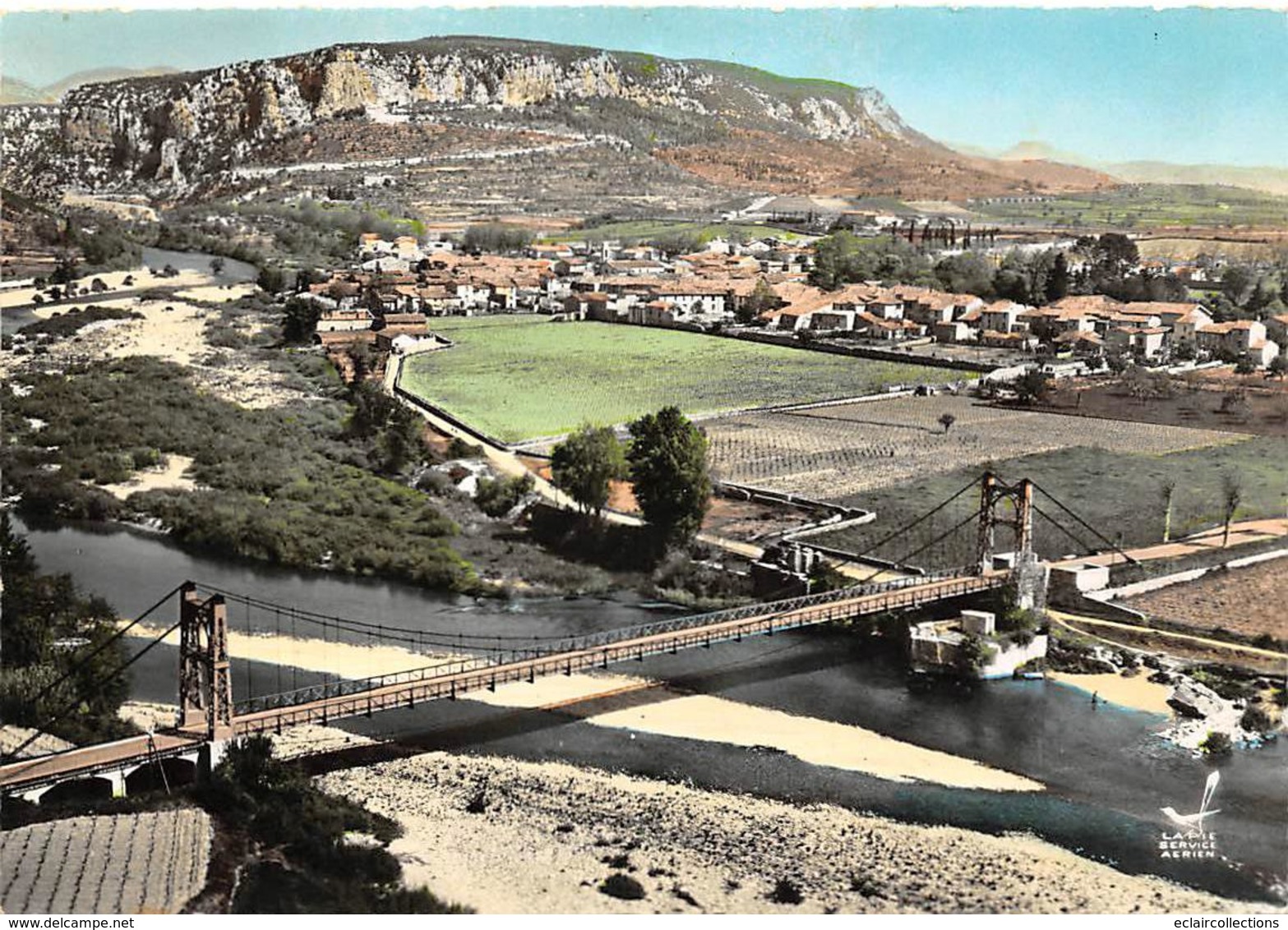 Saint Bauzille De Putois       34         Le Pont Suspendu     10x15     (voir Scan) - Autres & Non Classés