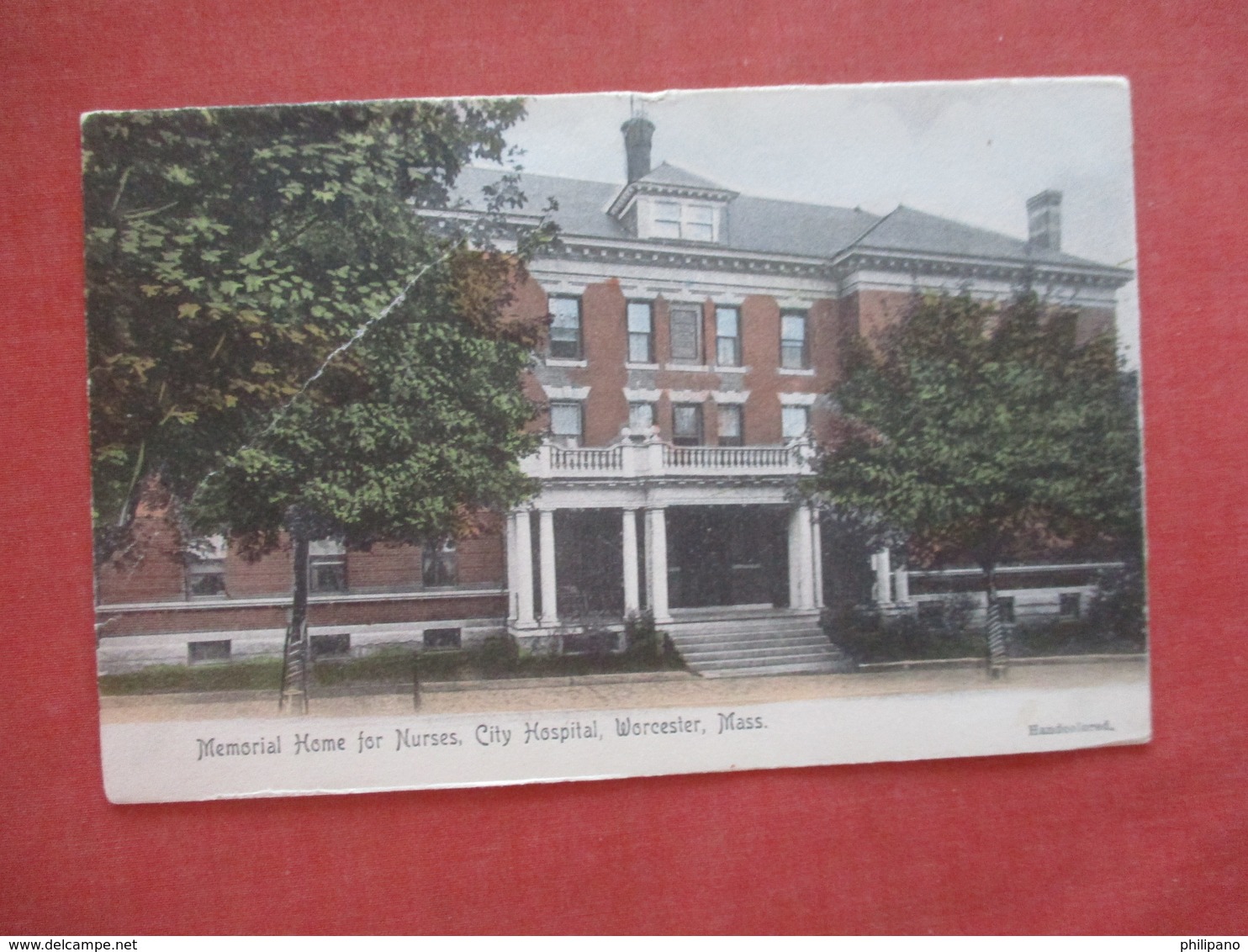 Memorial Home For Nurses City Hospital   Worcester  Massachusetts > Ref 4068 - Worcester